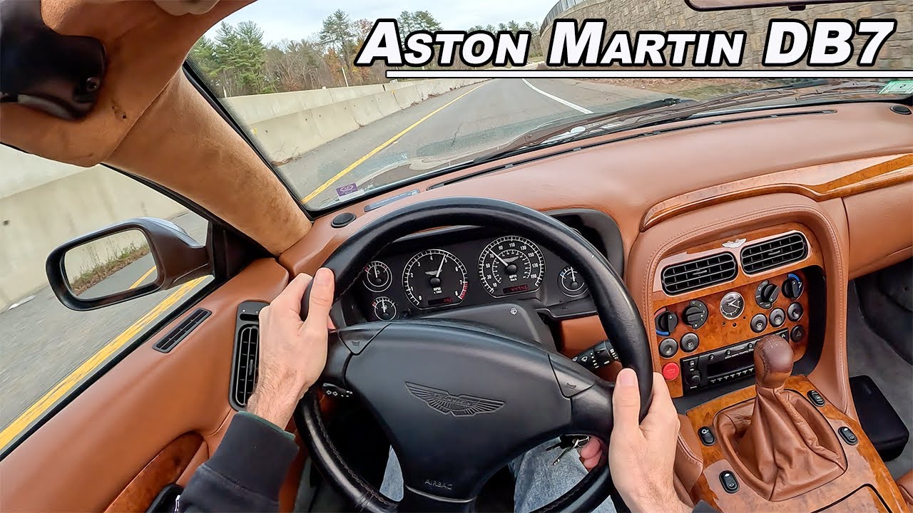 2003 Aston Martin DB7 Vantage - The Depreciated Manual V12 You Need to Drive (POV Binaural Audio)