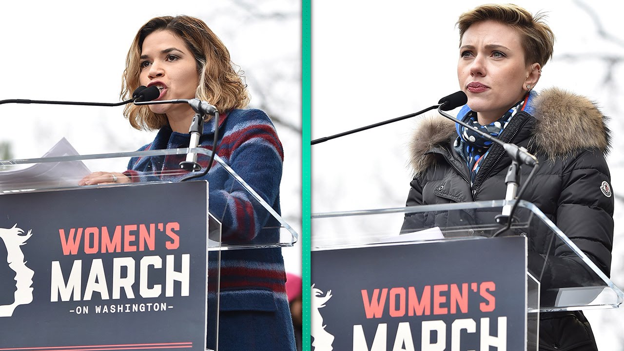 Women's March 2017: Madonna Scarlett Johansson & America Ferrera Share Powerful Speeches