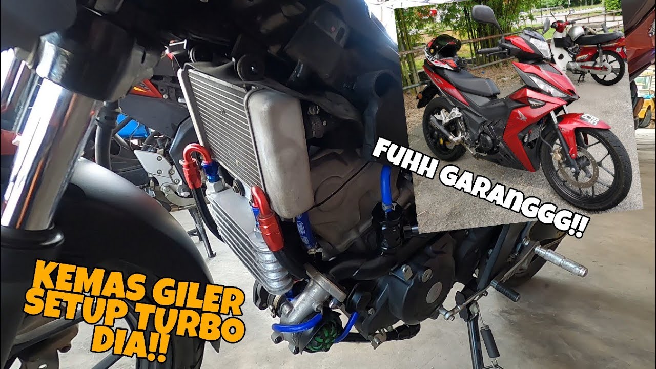 PADU TERUKK!! RS150R SPEC 57 TURBO!!