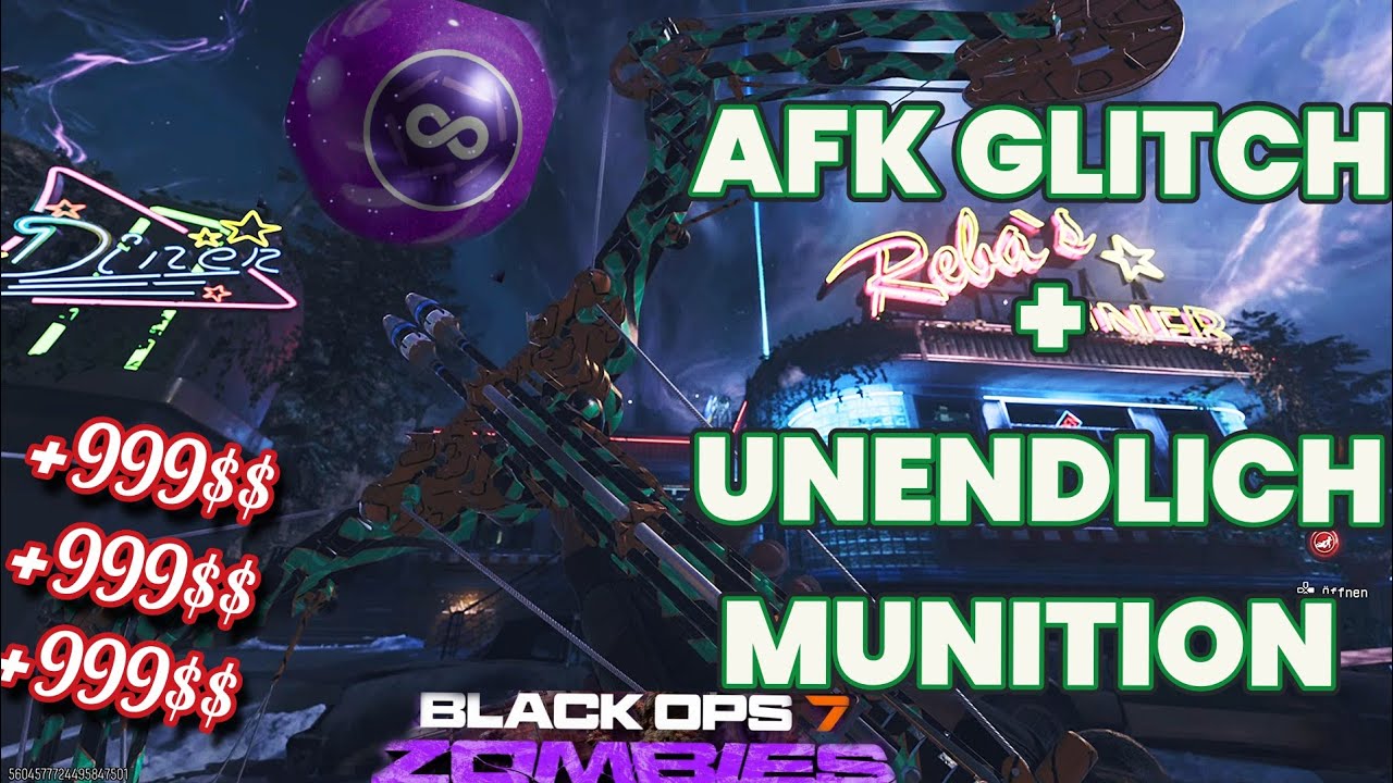 AFK GLITCH+UNENDLICH Munition| Black Ops7 Zombies deutsch