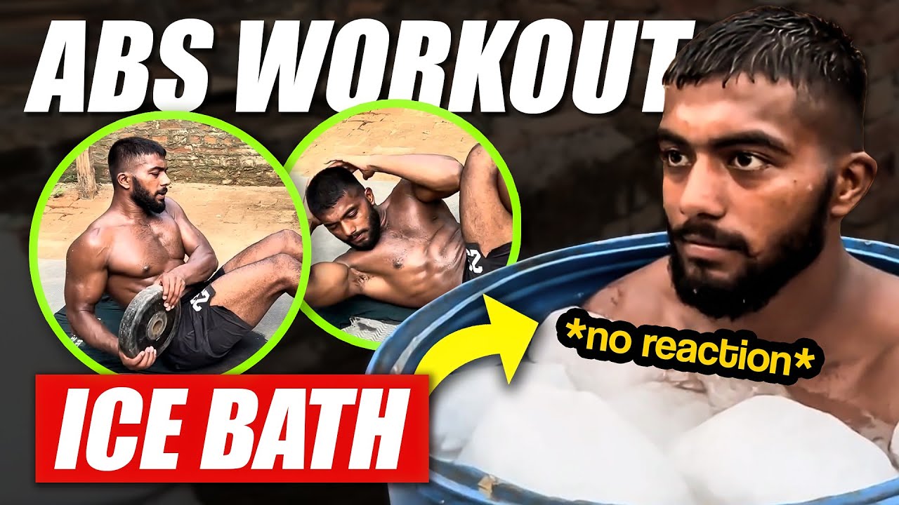 Challenge hi Challenge 😅 | Abs Workout | Sunday Vlog | 75 Hard Challenge