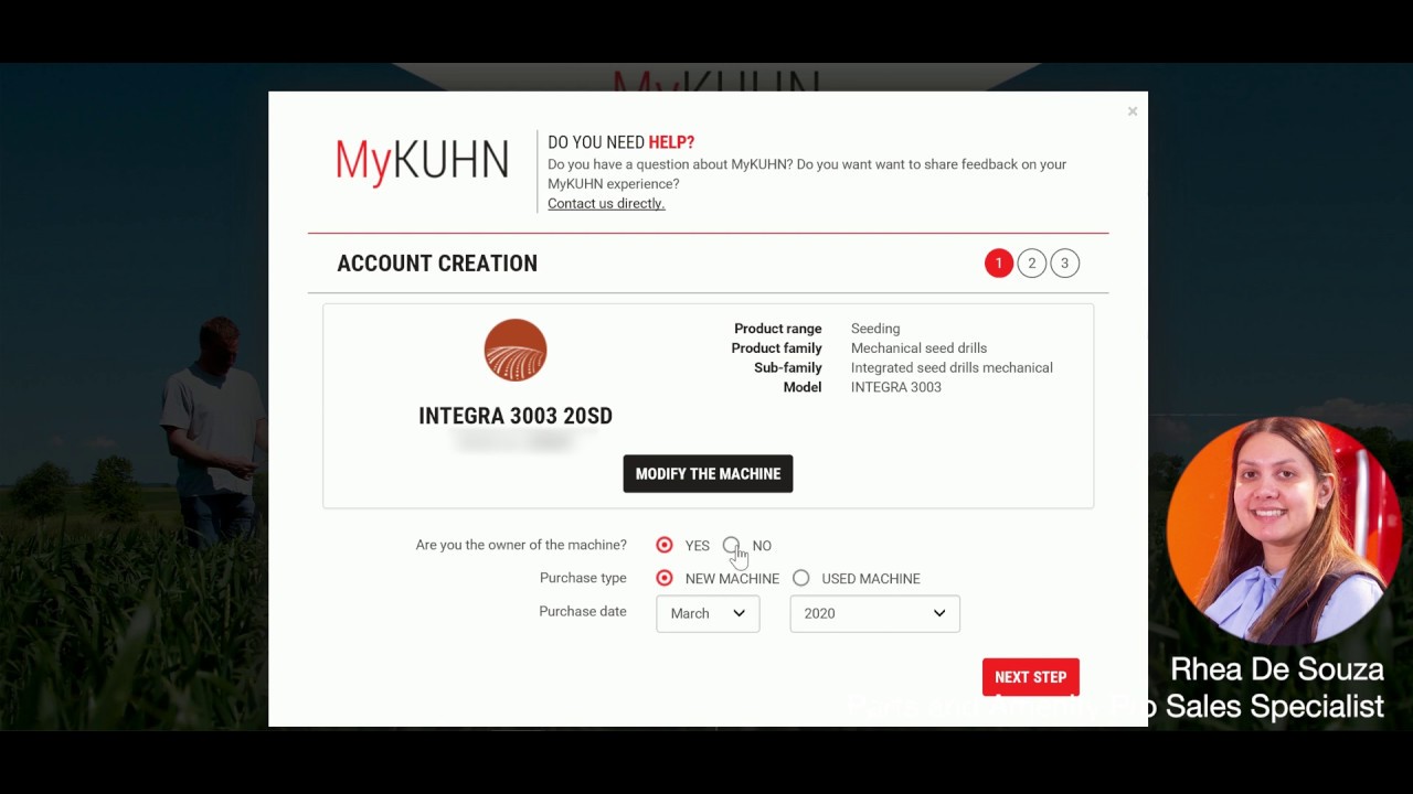 KUHN online support and machine documents at your fingertips! Here's how...