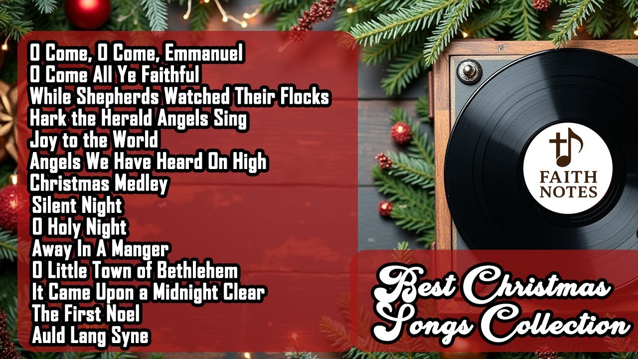 Best Christmas Songs - Joy to the World, The First Noel, Christmas Medley & More | Faith Notes