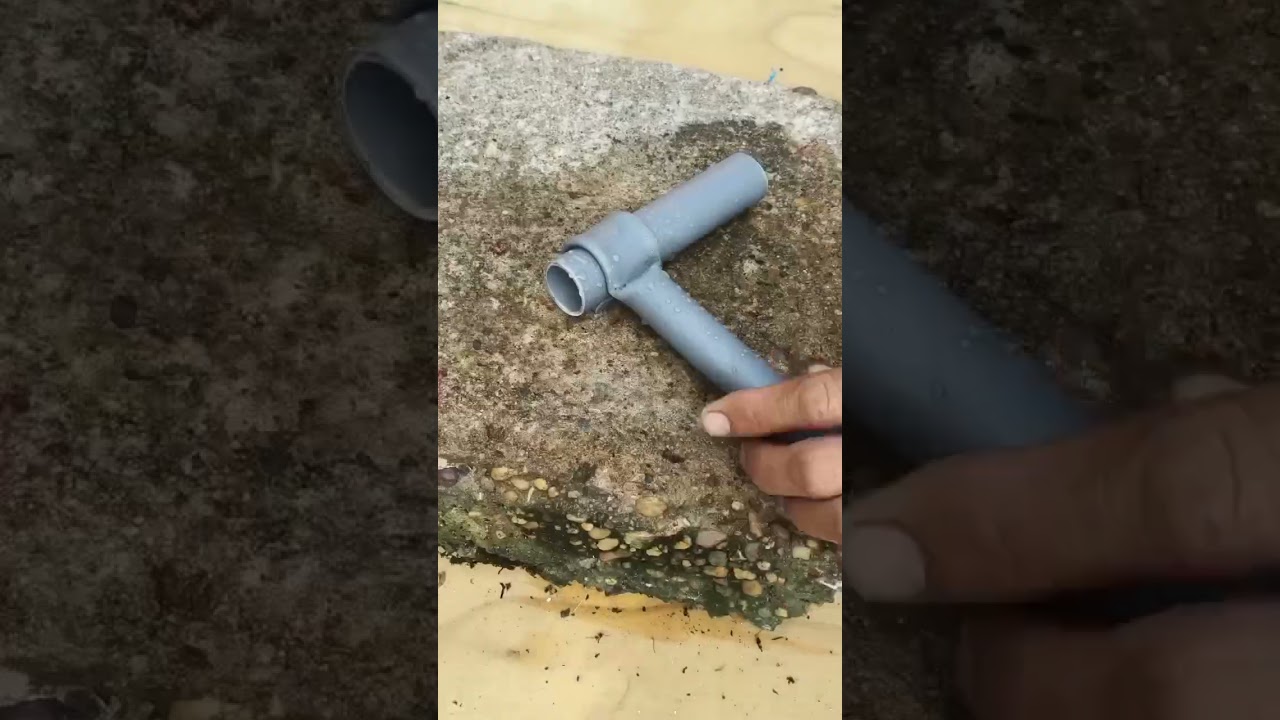making water pipe supports for watering plants#shorts