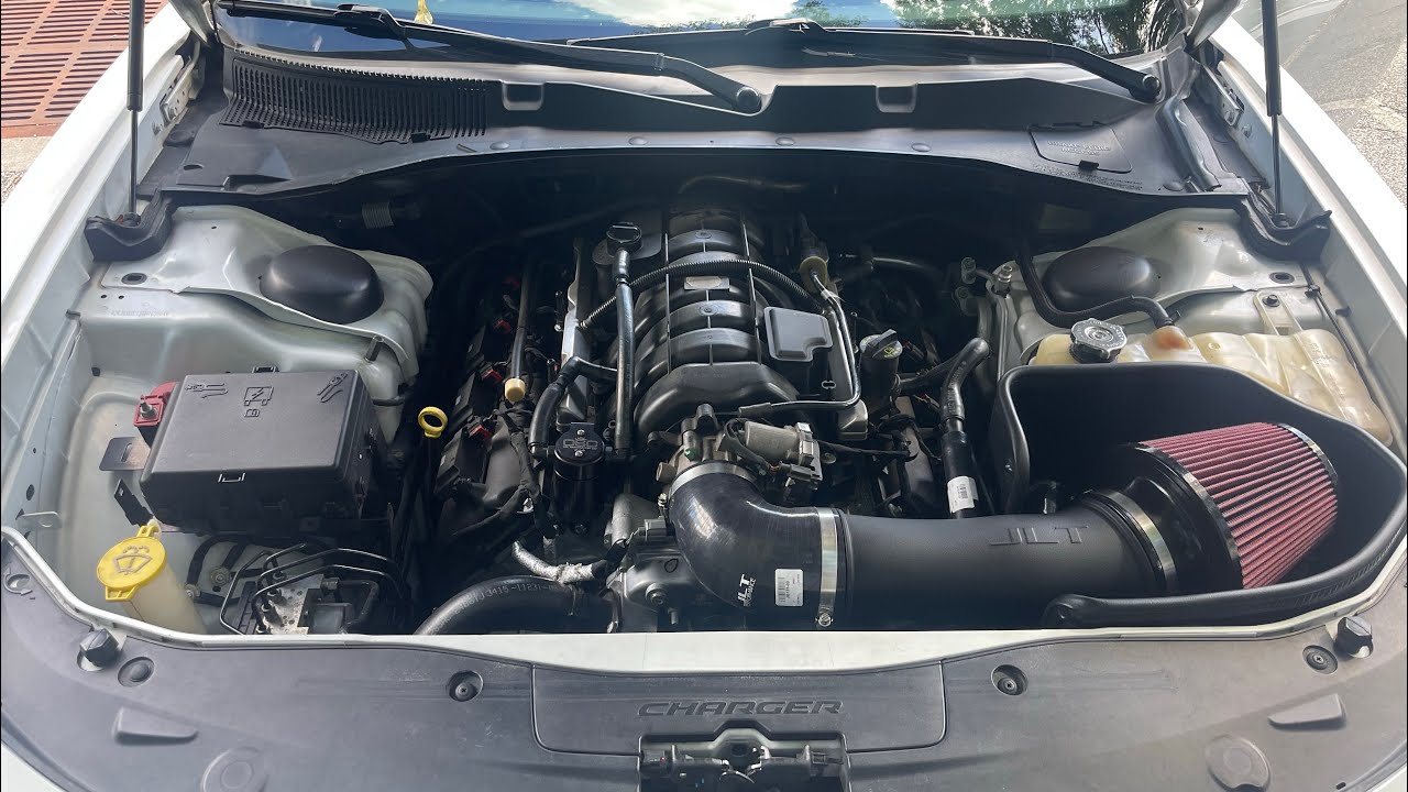 INSTALLING JLT INTAKE ON MY CHARGER RT *SOUNDS AMAZING*