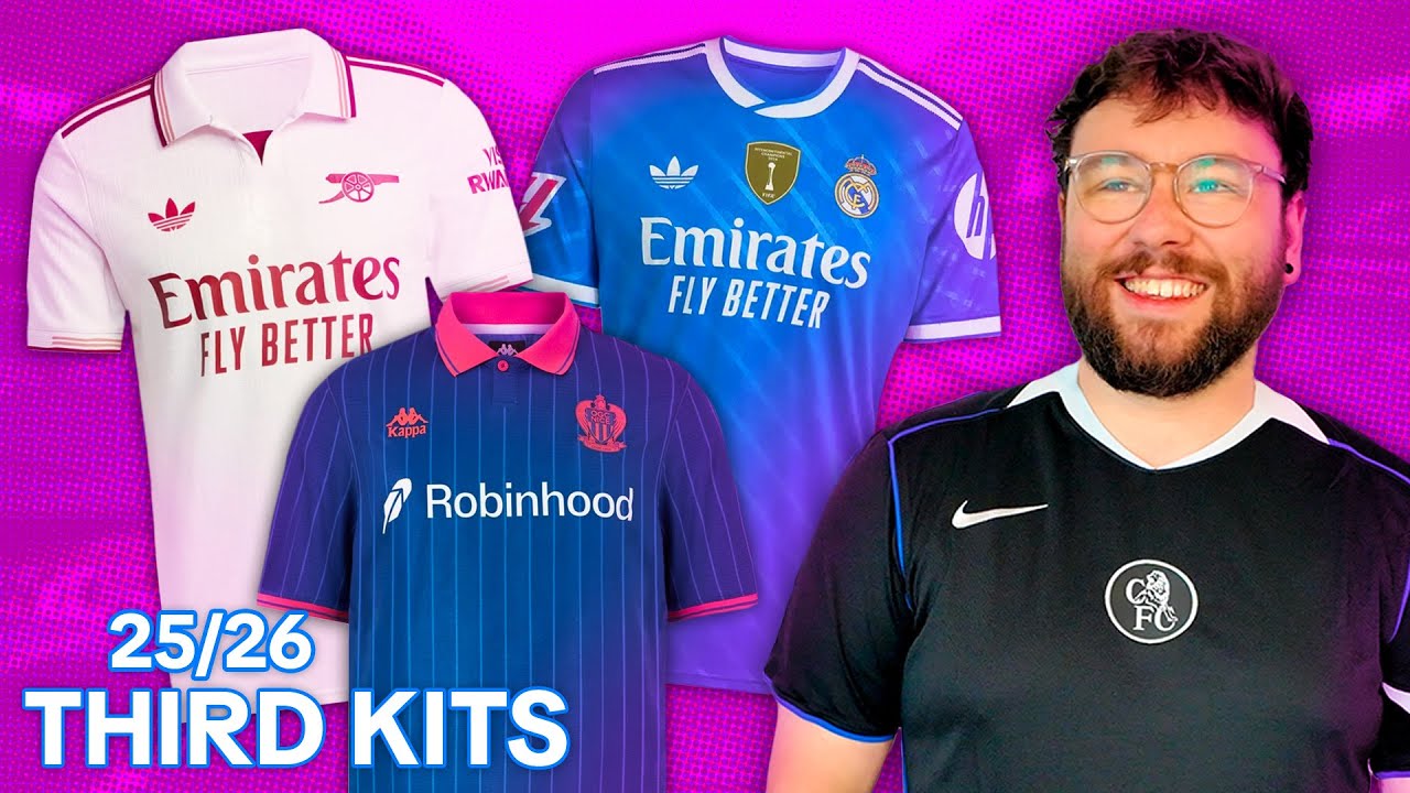 The BEST Third kits of the 25/26 season!