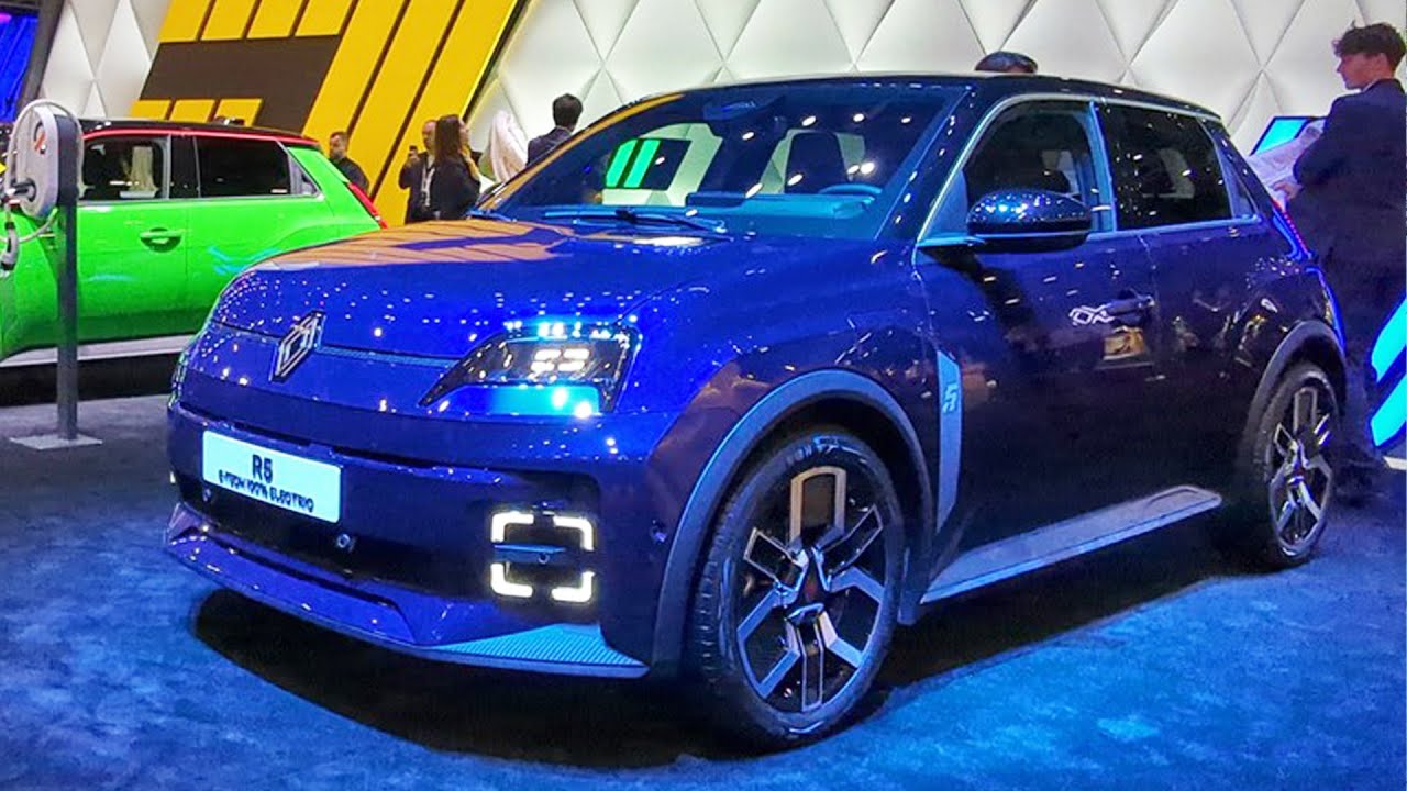 2024 Renault 5 E-Tech electric &ndash; Exterior and Interior Details