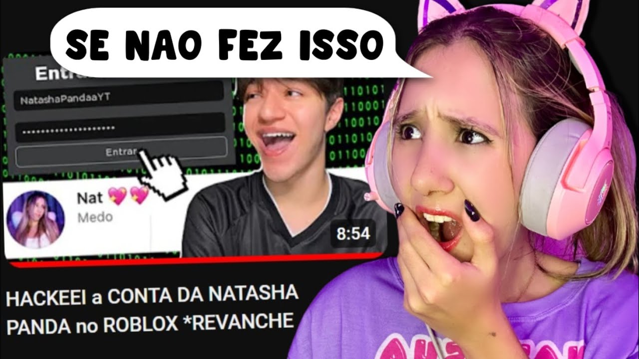 REAGI AO JEANCOF ME HACKEANDO no roblox