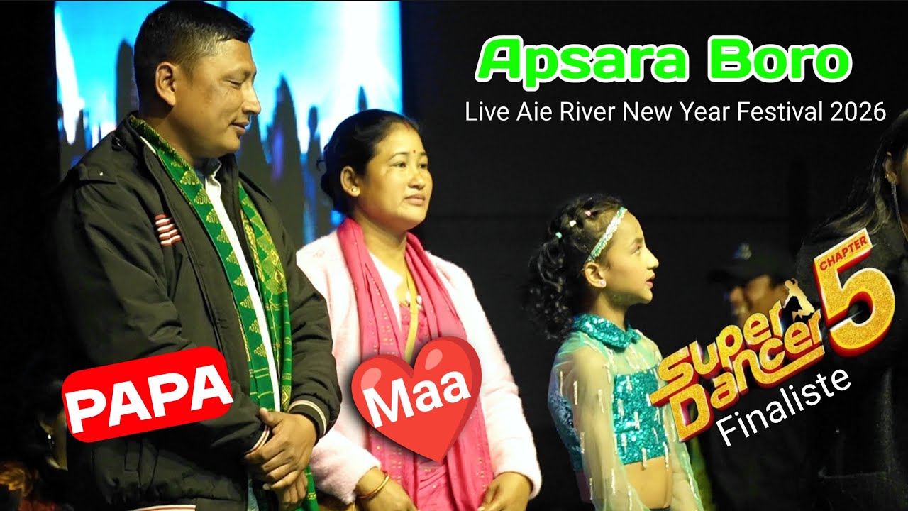 Apsara Boro Live Program At Aie River New Year Festival,Chirang