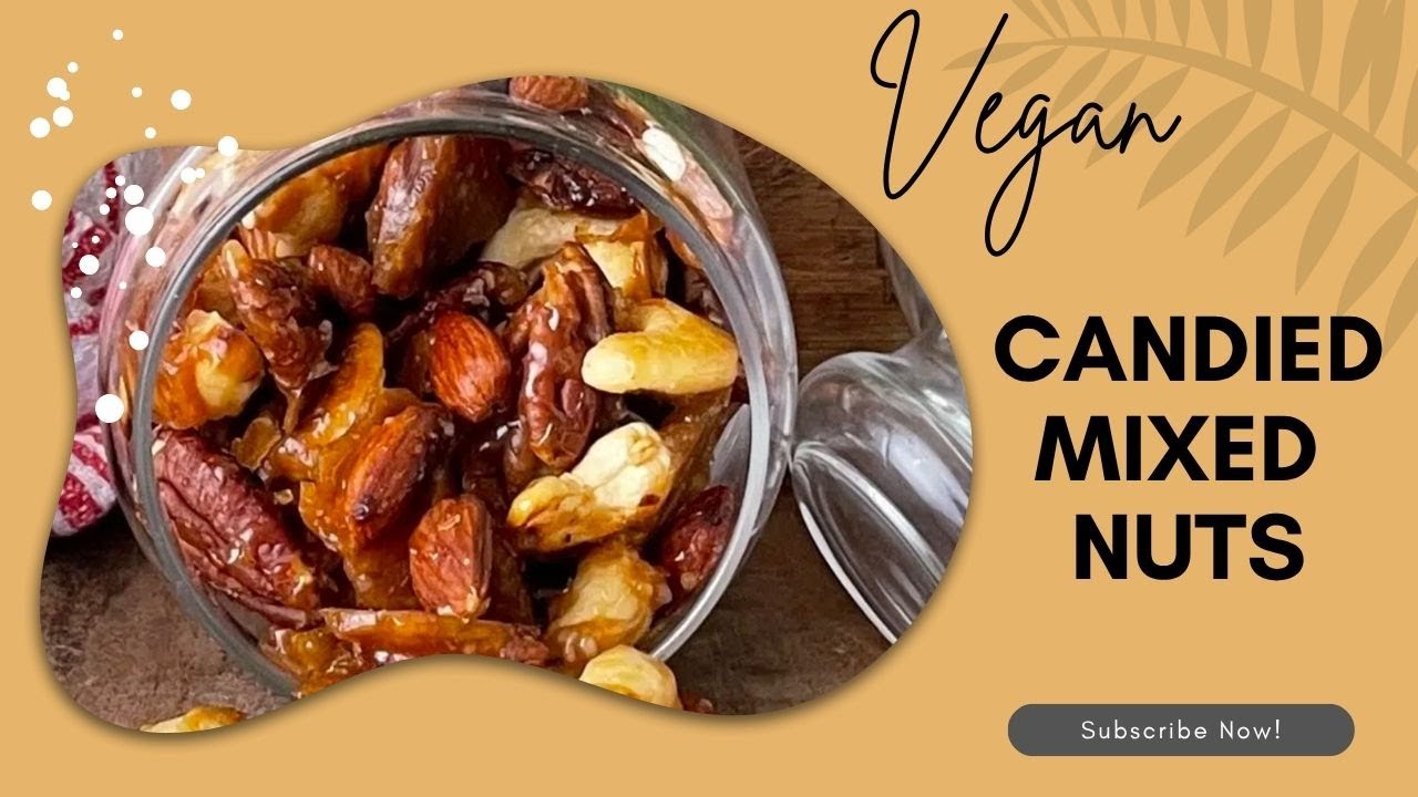 Easy Vegan Candied Nuts Recipe | Crunchy Sweet Snack in Minutes