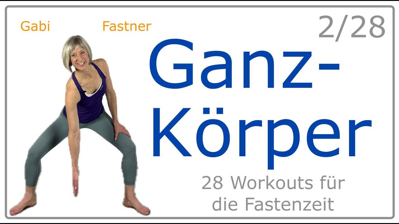 2/28📌32 min. Ganzk&ouml;rper Training | Figur in Form mit Kr&auml;ftigung, Workout ohne Ger&auml;te
