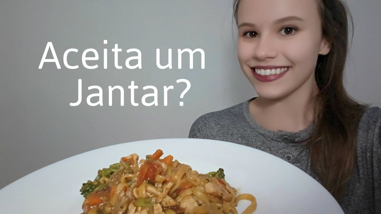 ASMR FAZENDO SEU JANTAR