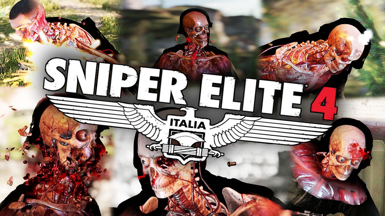 Sniper Elite 4 Killcam Montage - Bullet Cam Compilation X-RAY (Best Shots / Kills)