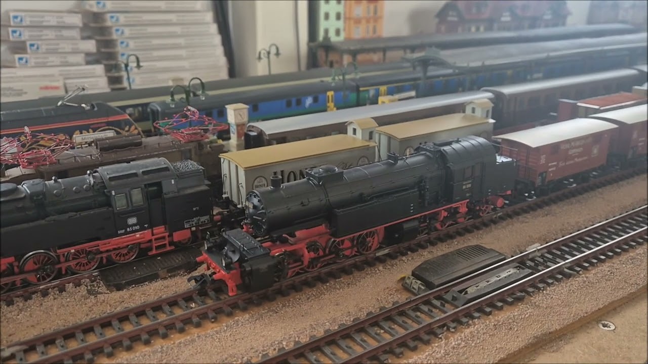 BR96 auf die Anlage