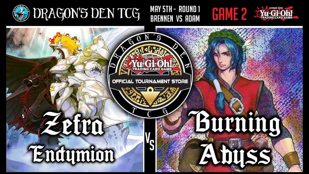 ZEFRA vs BURNING ABYSS | Game 2 | YU-GI-OH! Dragon's Den TCG Tournament