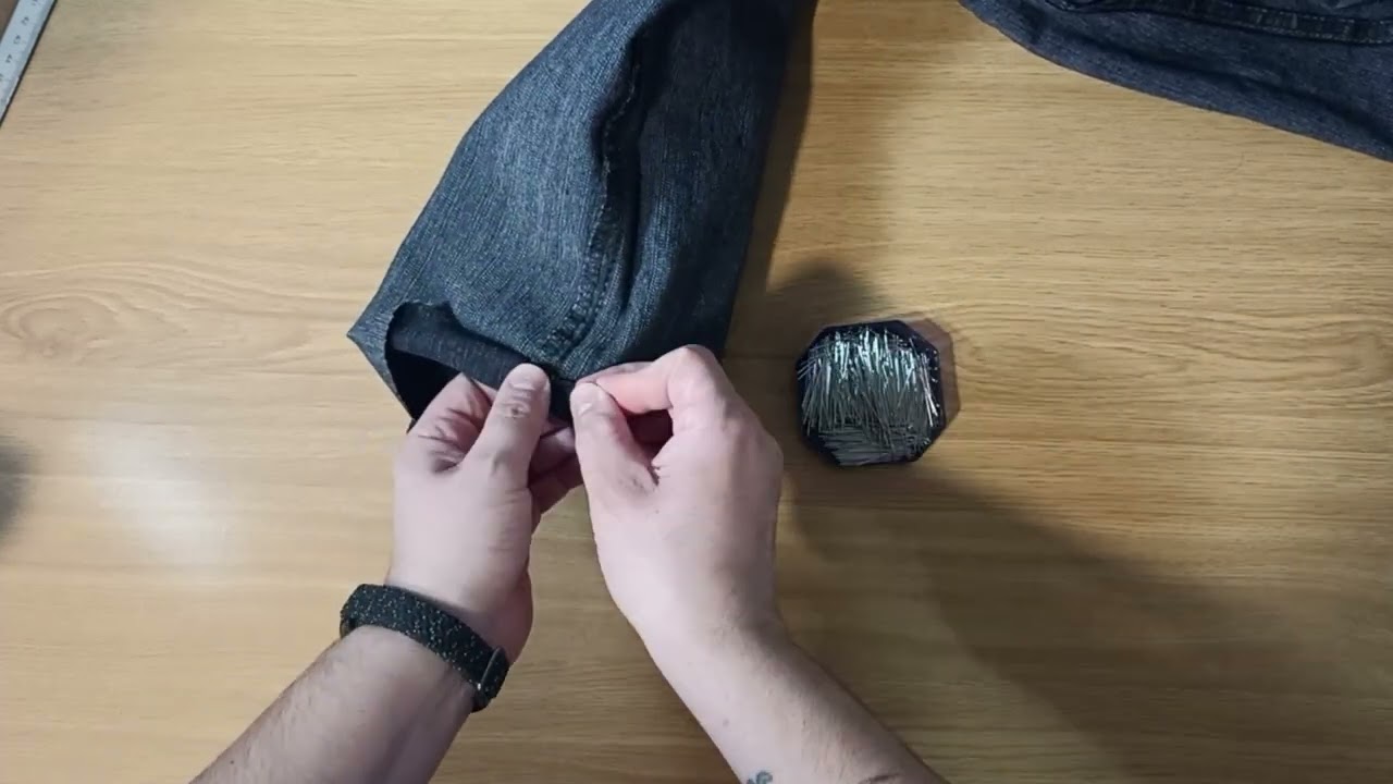 Cómo acortar un pantalón fácil | Costura Brava