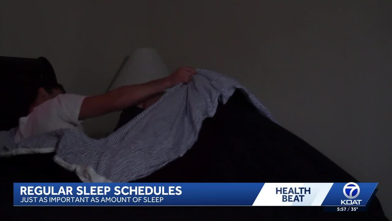 The importance of when someone sleeps and wakes up