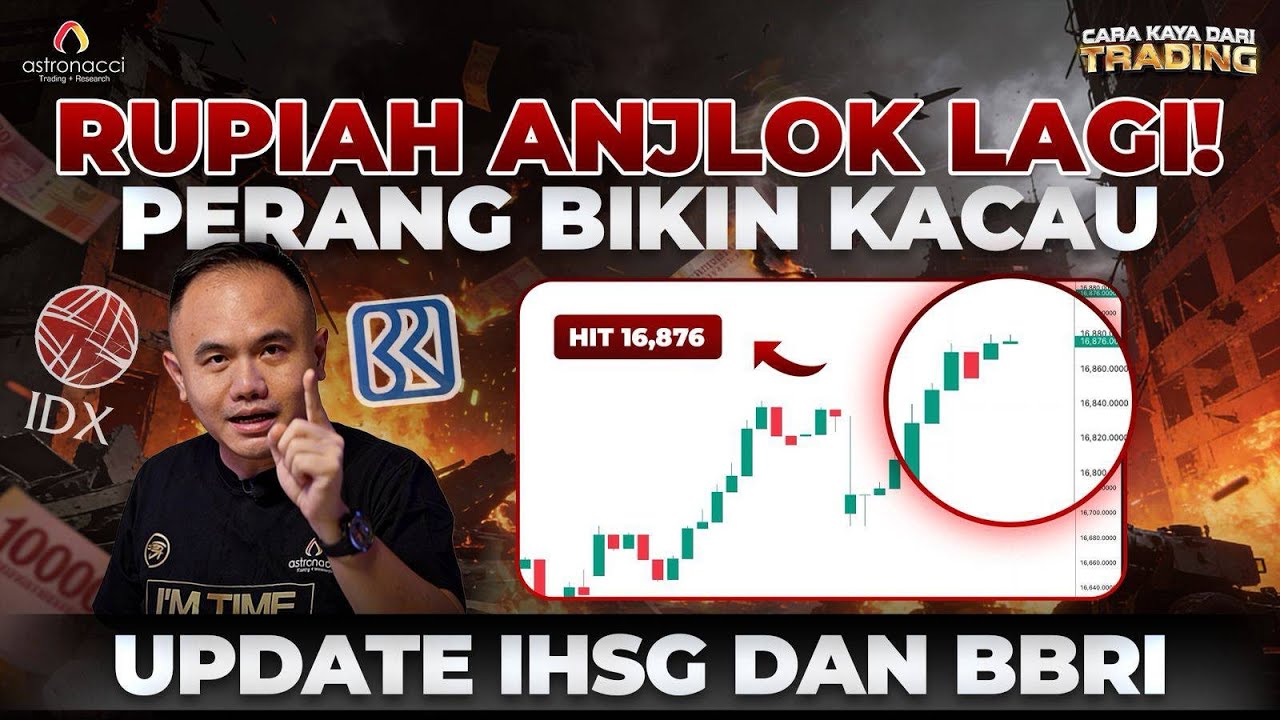 RUPIAH AKAN TEMBUS Rp17,200?? NASIB SAHAM BBRI Gimana?