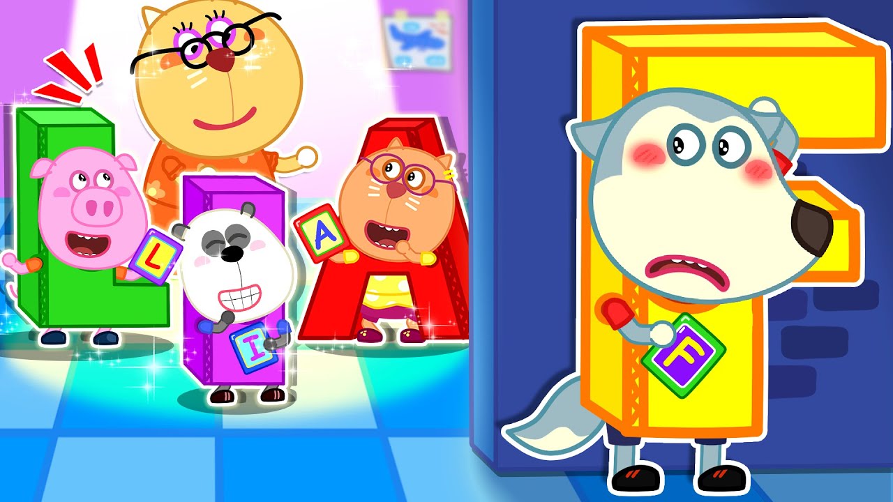 ABC! Learn The Alphabet 🆎 Alphabet Is Not Hard ✨ |  Wolfoo Kids Cartoon | Moro Learning World