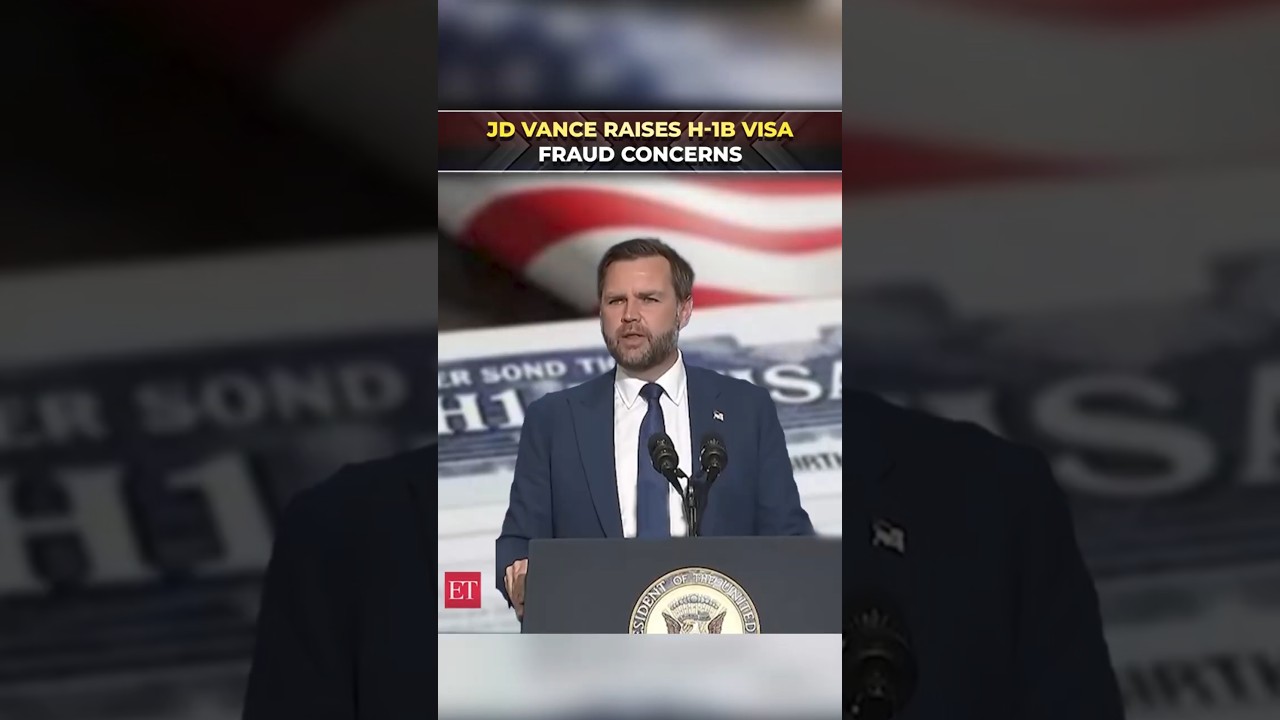 Вице-президент США Джей Ди Вэнс заявил о мошенничестве с визами H-1B и приоритете интересов амери...