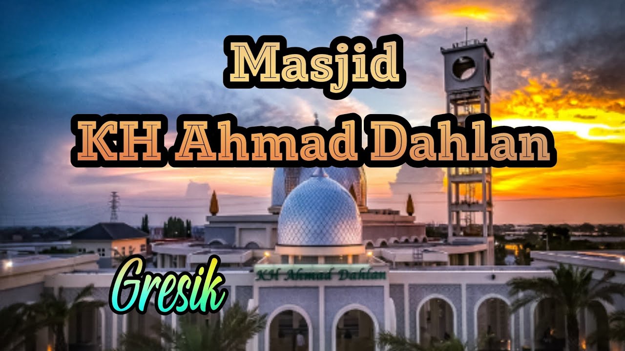 Masjid KH Ahmad Dahlan Gresik, Arsitektur Andalusia