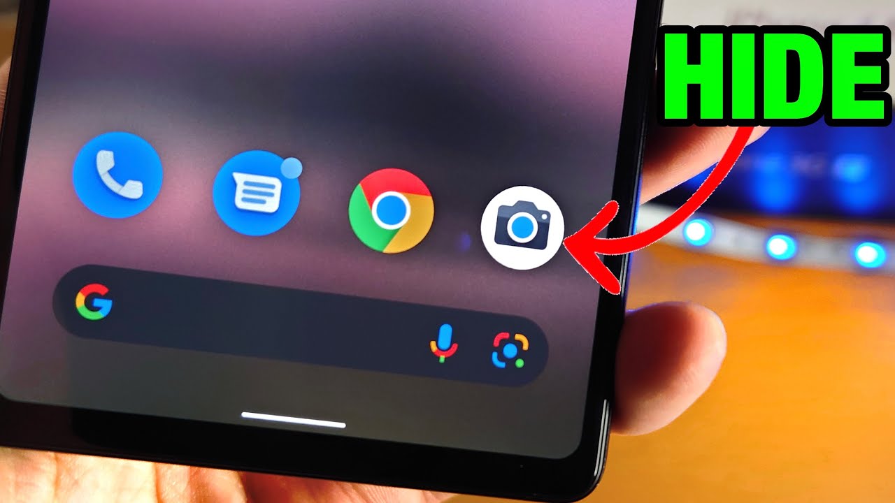 Как скрыть приложения на Google Pixel 6a [ЛЕГКО]