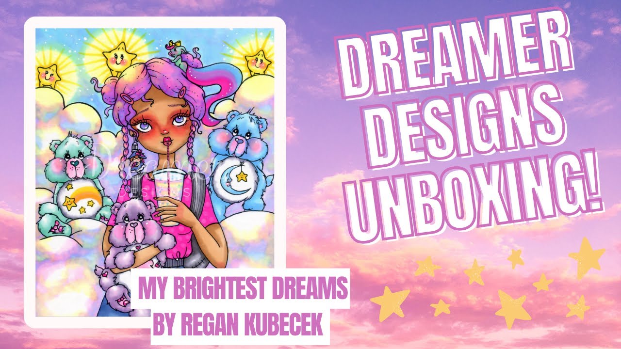Dreamer Designs Unboxing: “My Brightest Dreams” by Regan Kubecek (11 AB Drills & 3 Crystal Drills!)