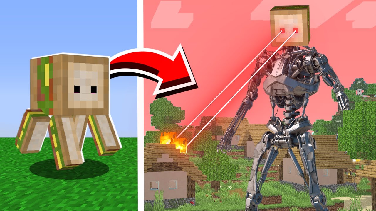 Minecraft ama KENDİMİ GÜNCELLİYORUM!