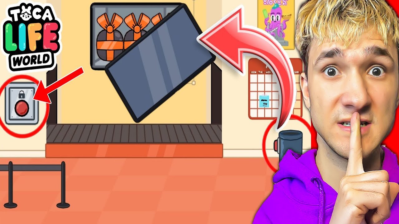 Odhalil jsem SKRYT&Eacute; ZDARMA HACKY v Toca Life World!