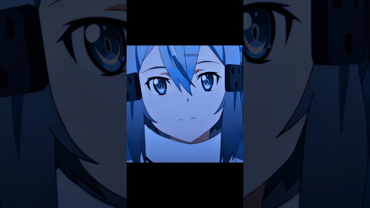 Sinon 😩💙  #sinon #swordartonline #sao #animeedit #anime #iluna #edit