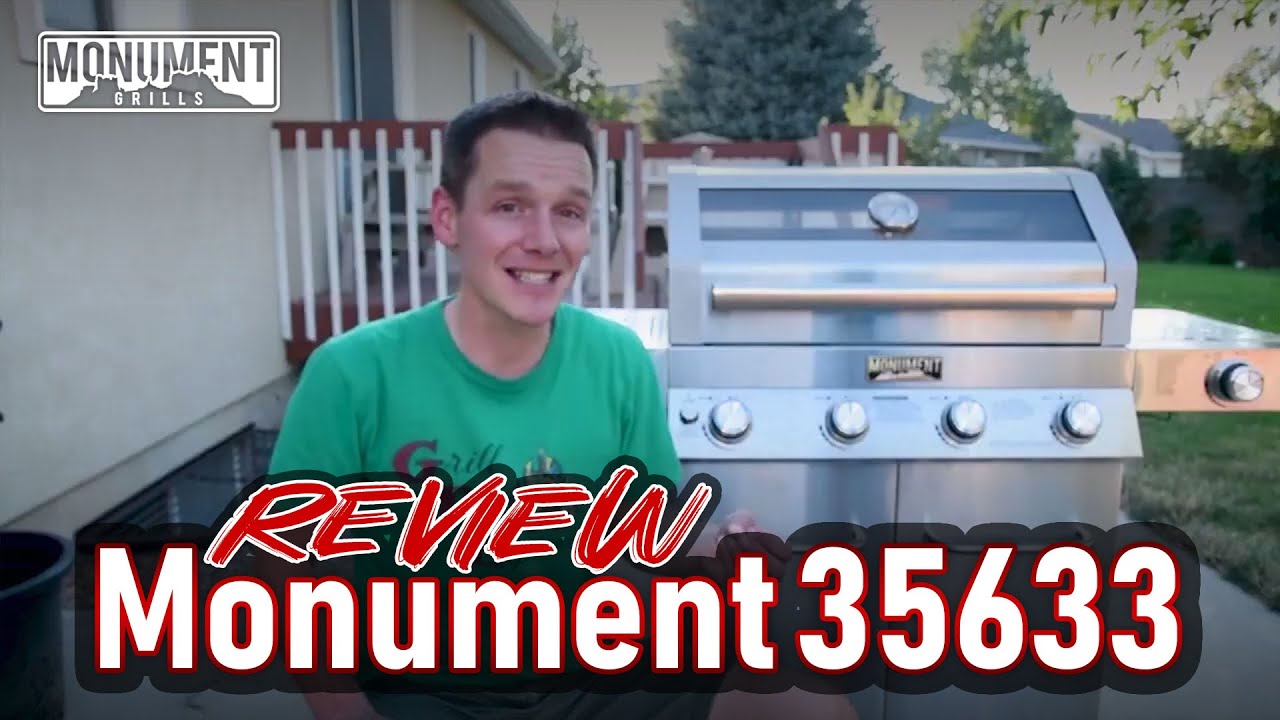 Лучший газовый гриль среднего класса l Обзор Monument Grills 35633