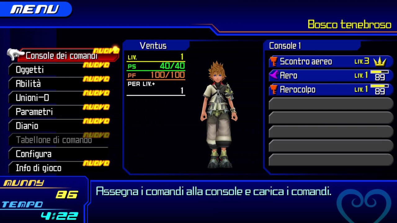 KINGDOM HEARTS B BIRTH BY SLEEP FINAL MIX CONTINUIAMO LE MISSIONI