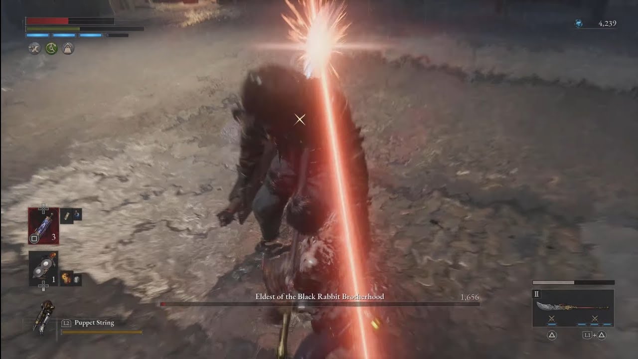 Lies of P - Eldest of the Black Rabbit Brotherhood [Azure Dragon Crescent Glaive]