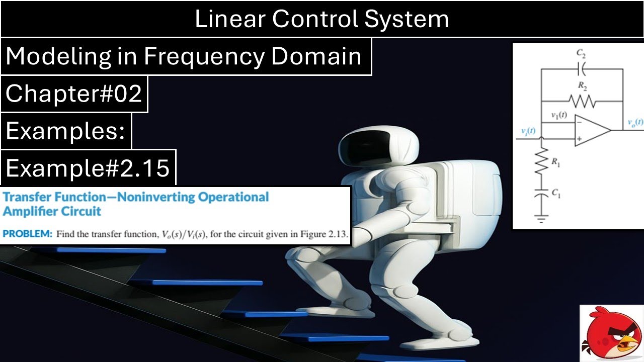 Linear Control System | Chapter#02 | Example#2.15 | Modeling in Frequency Domain | Wisely