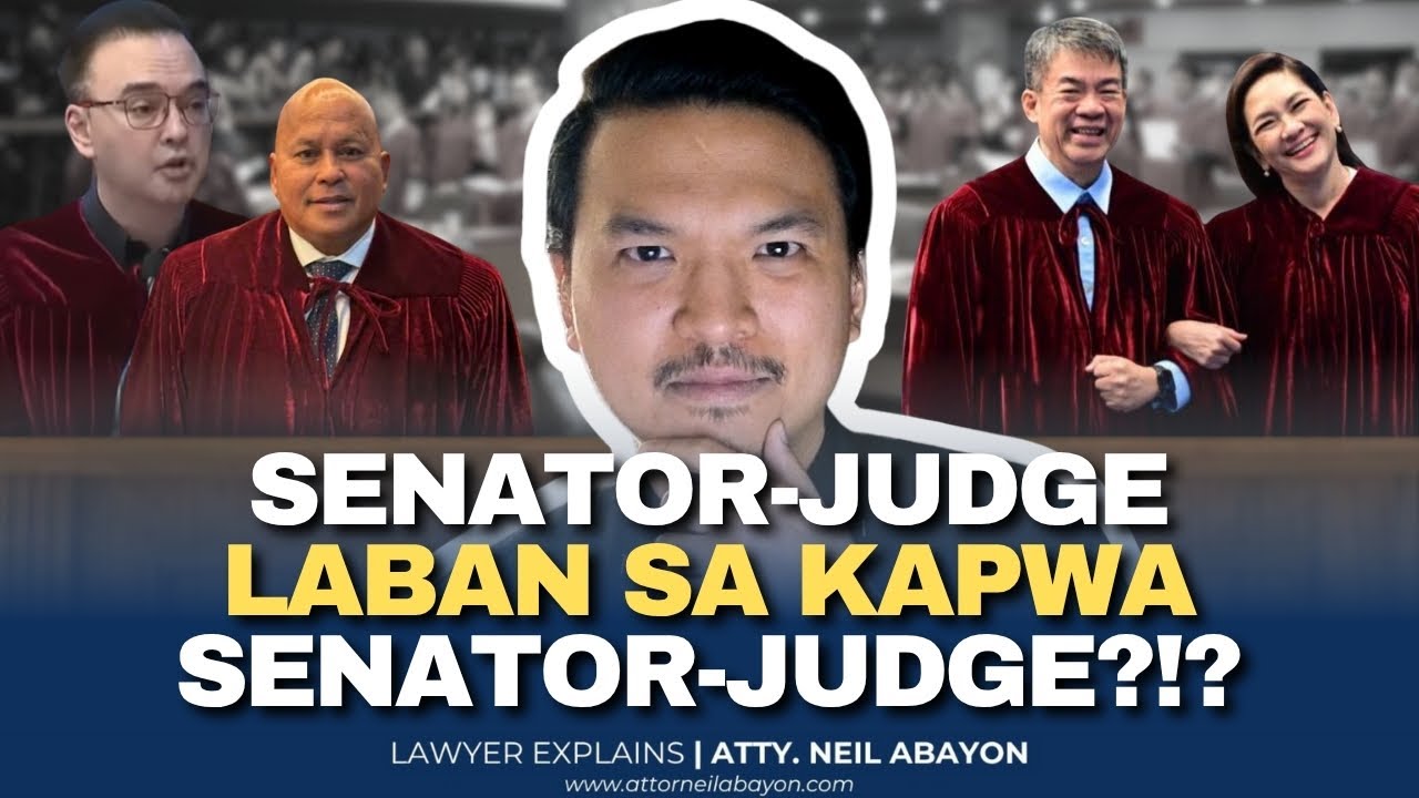 Naging DEFENSE LAWYER ni VP Sara ang Senator-Judges???