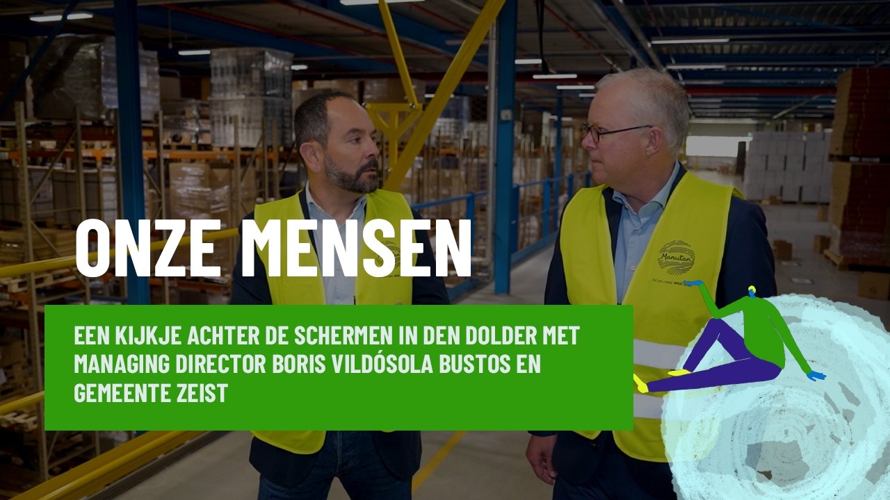 Rondleiding bij Manutan Den Dolder met Gemeente Zeist