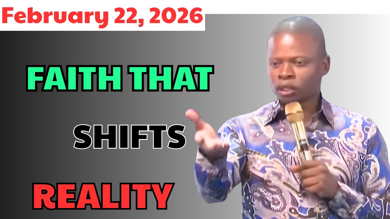 February 22 - FAITH THAT SHIFTS REALITY| Prophet Shepherd Bushiri
