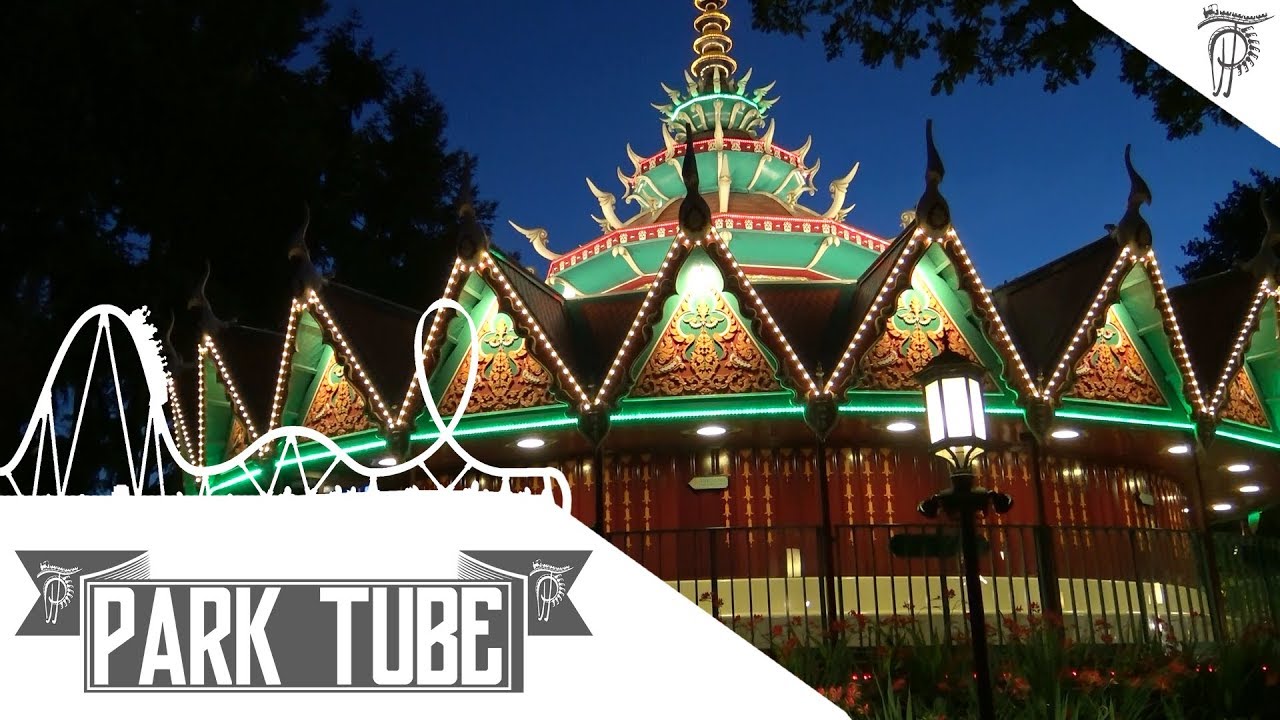 Pagode bei Nacht | Full Onride • Offride | Efteling