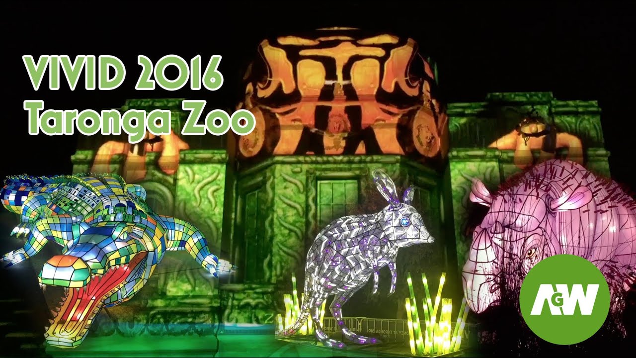 Vivid Sydney  - Vivid Taronga Zoo - Vivid 2016 Festival Light Show &ldquo;Be the Light for the Wild&rdquo;