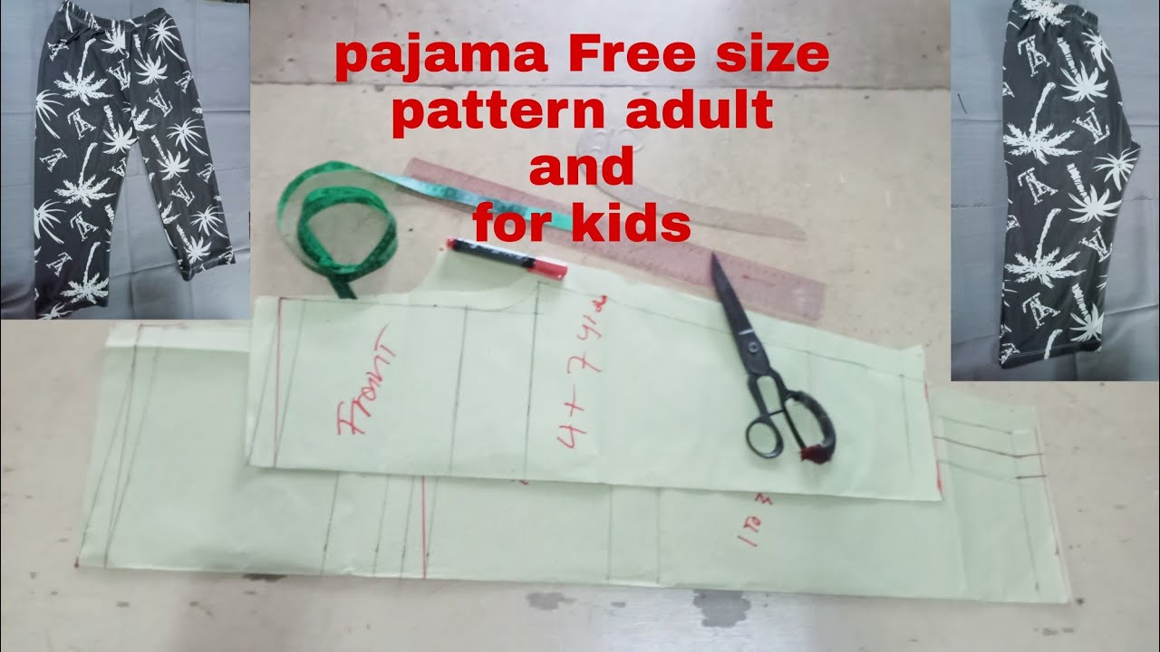 Pano gumawa ng pattern ng pajama