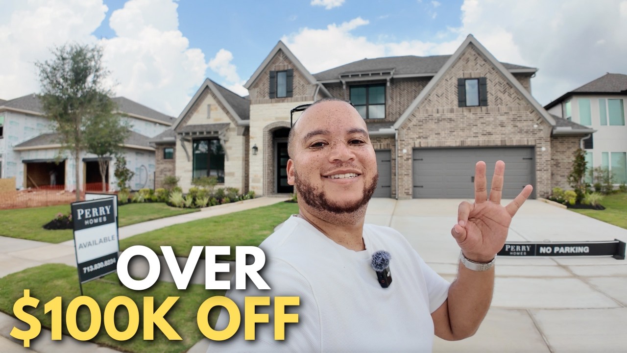 These New Homes In HOUSTON HAVE INSANE PRICE REDUCTIONS!