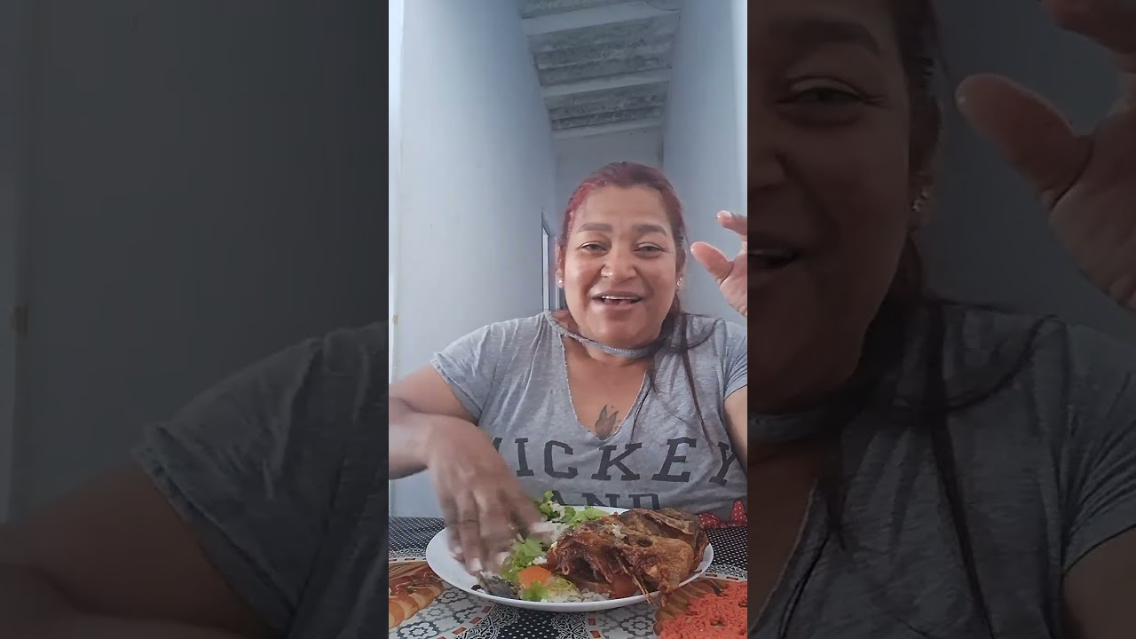 Oi, gente vamos almoçar hoje domingão, fiz esse peixe frito delicioso.#😋