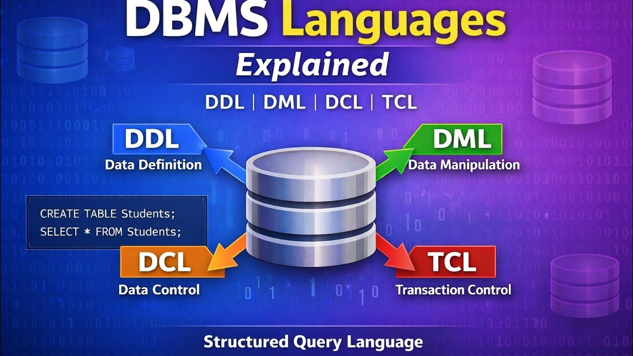 dbms languages