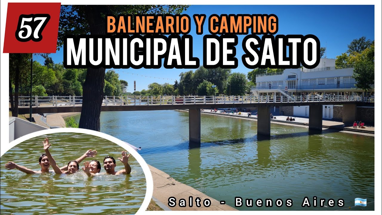 #Balneario y Camping MUNICIPAL DE SALTO - Salto,  Buenos Aires 🇦🇷. a 193km de CABA.