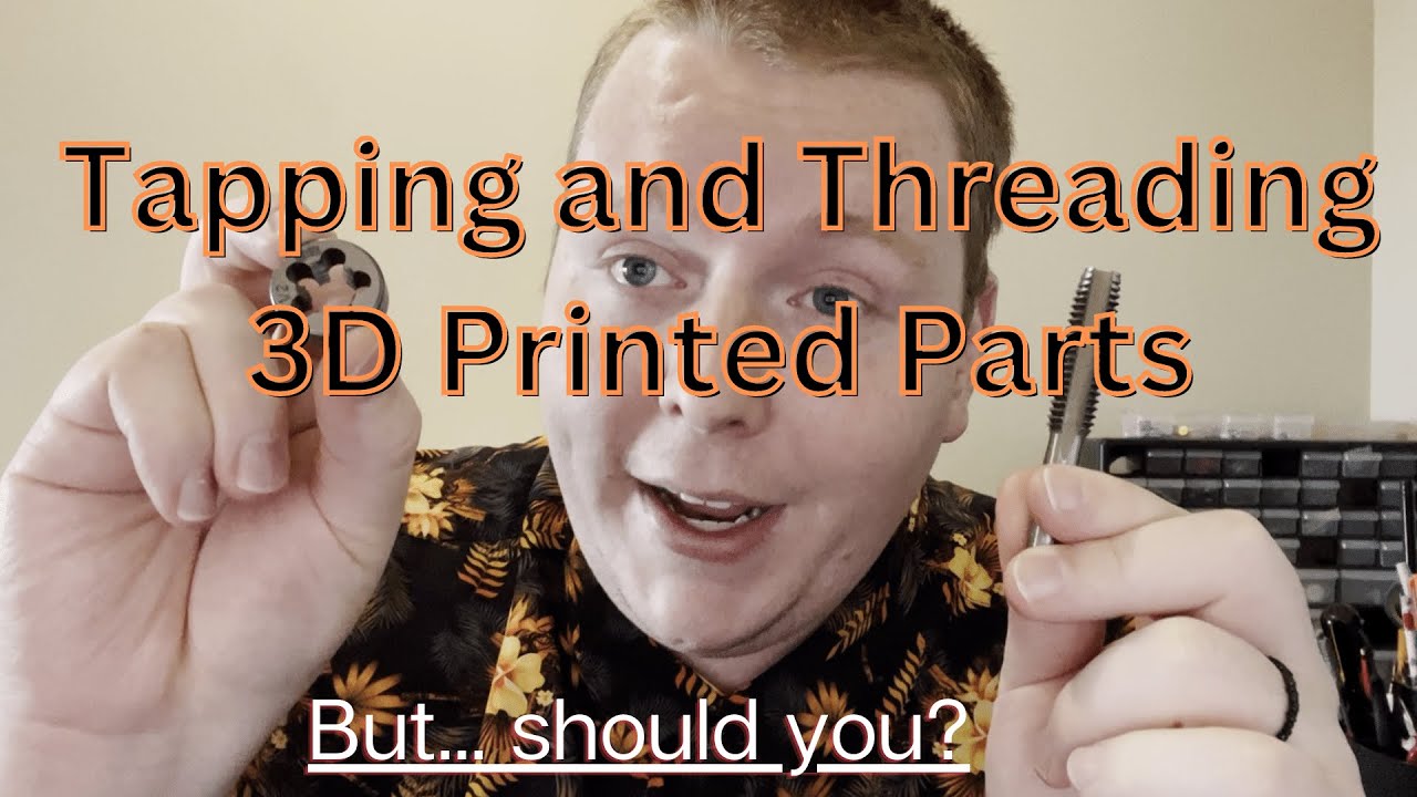 Как нарезать резьбу на 3D-печатных деталях, но... Стоит ли это делать?