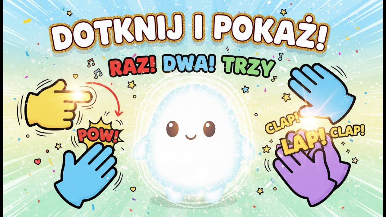 Dotknij i Pokaż 👋🧠 | Piosenka ruchowa dla dzieci | Lumio