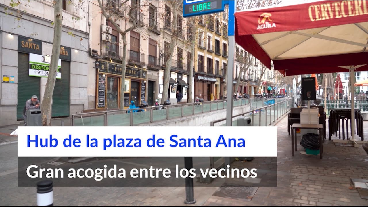 📢 Nuevo hub de movilidad sostenible en la plaza de Santa Ana 