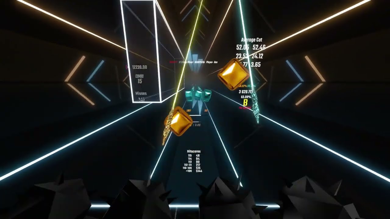 [Beat Saber] Gas469 || Ill Sharp Minor - 61.40% - Level 30 Wide Pauls