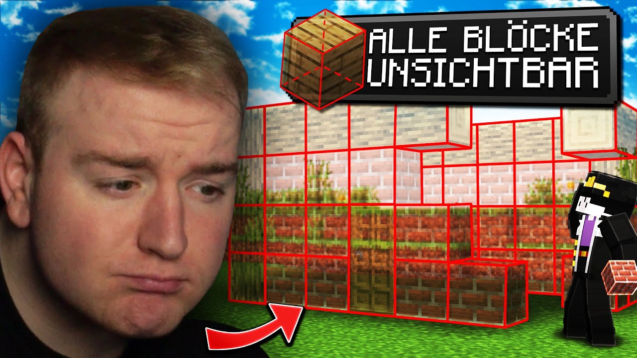 Wer BAUT das BESTE HAUS mit UNSICHTBAREN BLÖCKEN (100% SCHWIERIG)