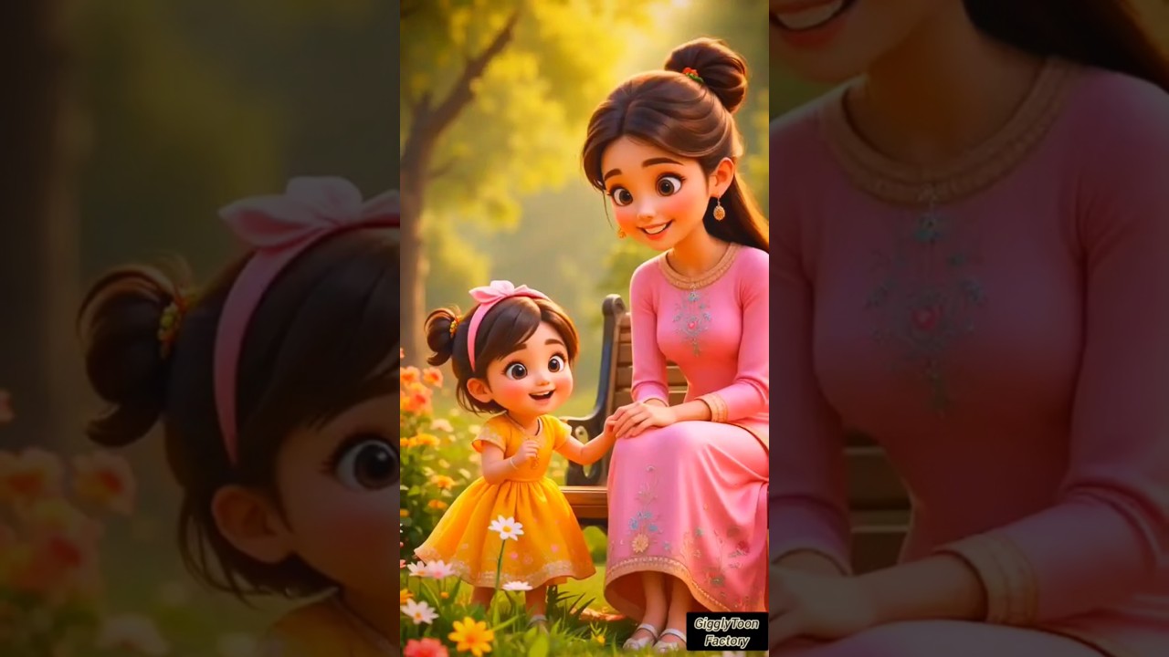 Maa Beti Story #kids #stories #animation #ytshorts #trending  #nurseryrhymes #viral #viralshorts